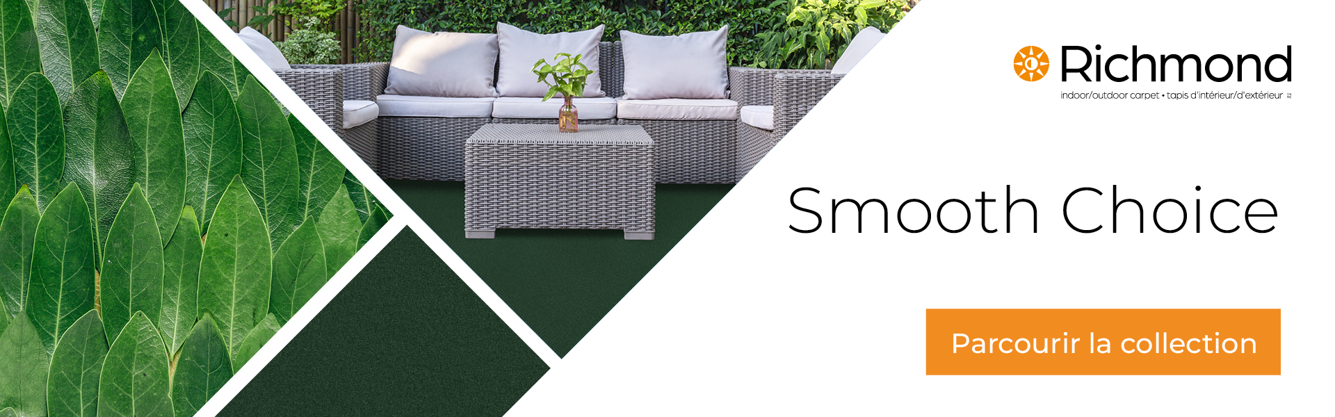 Indoor/Outdoor Carpet: Smooth Choice